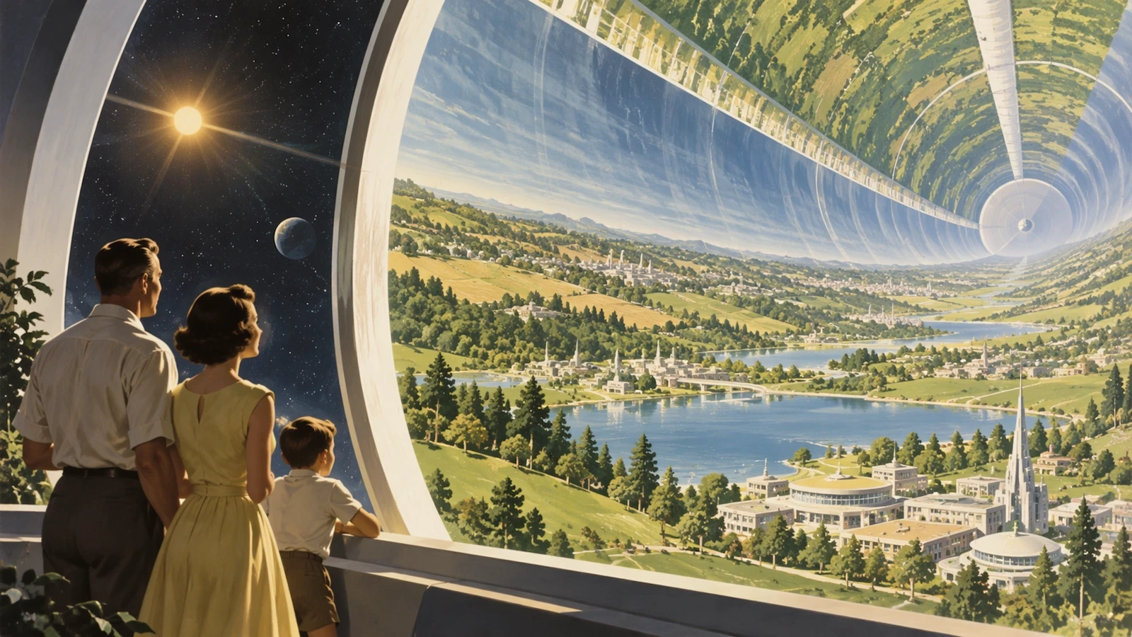 OpenAI's GPT Image 2.5 retrofuturist illustration example.