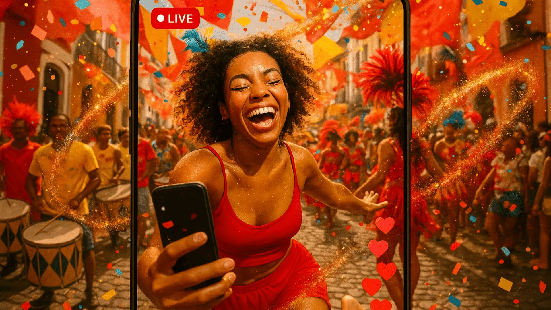 Short on time? You can go live on TikTok to capture the moment in itself.