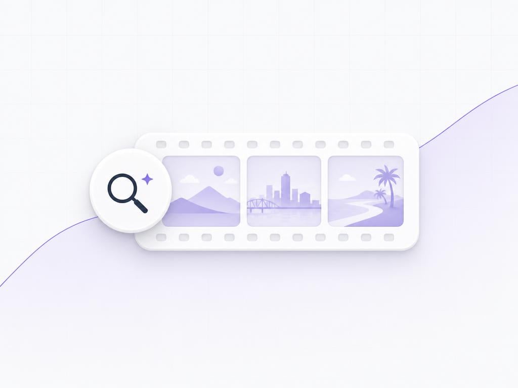 Access a rich library of media assets for presentation videos