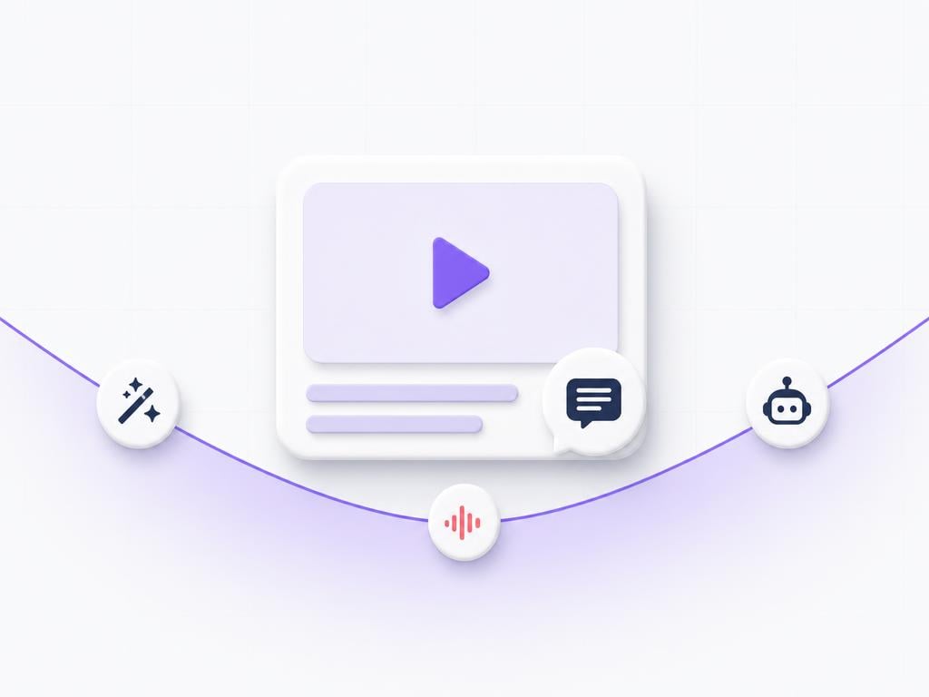 Generate subtitles or captions for tutorial videos